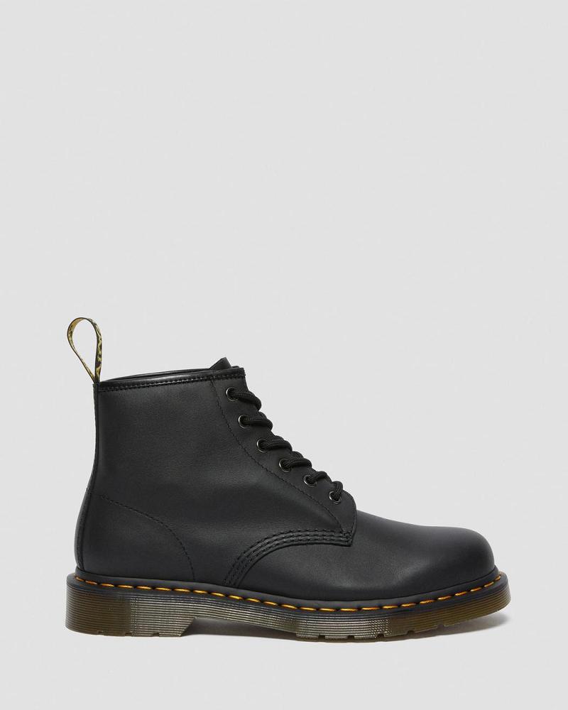 Botines Dr Martens 101 Cuero Mujer Negros | MX 99KOR